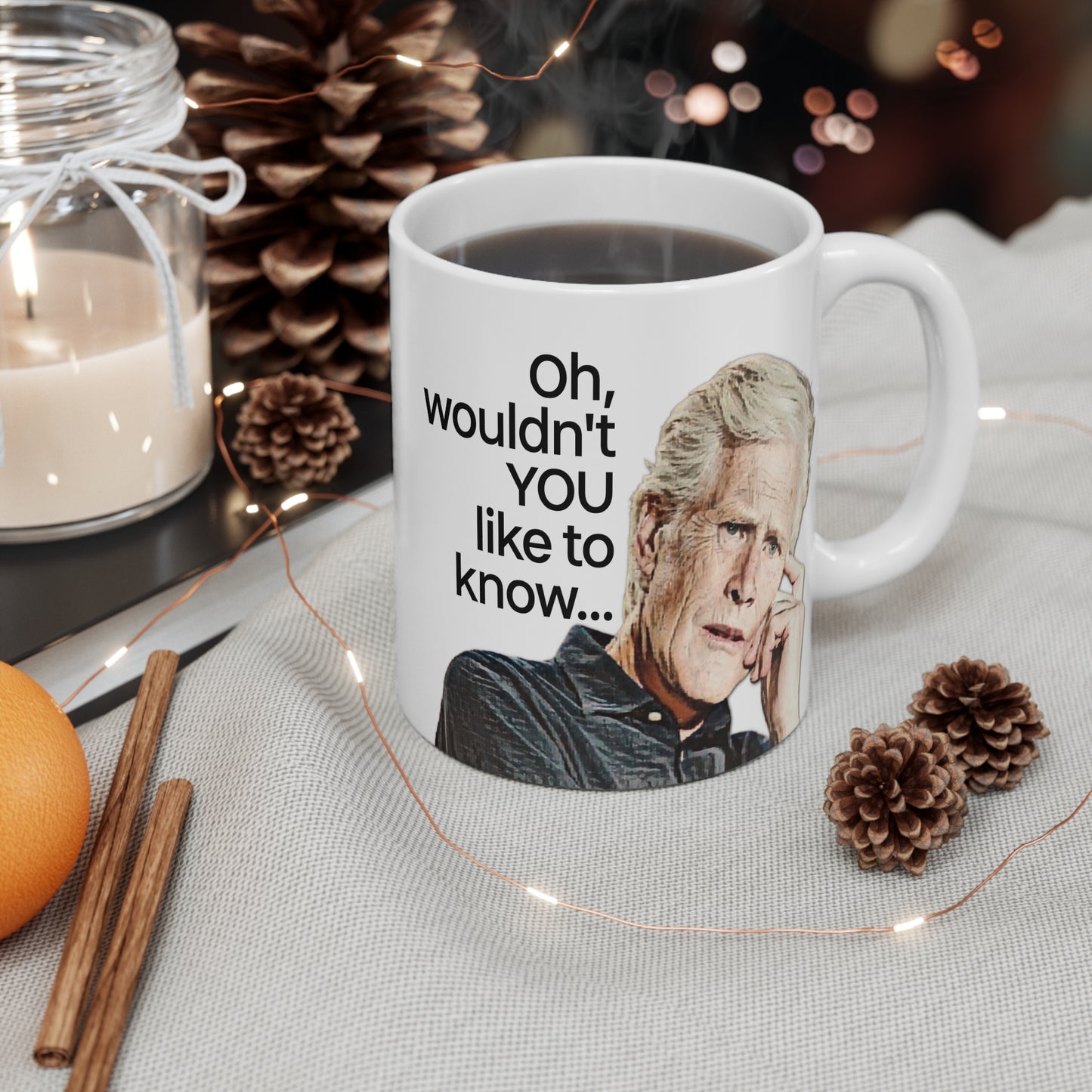 Dateline Mug, Keith Morrison, Dateline Lover, Funny Crime Show Mug, Crime Lover, Serial Killer, True Crime