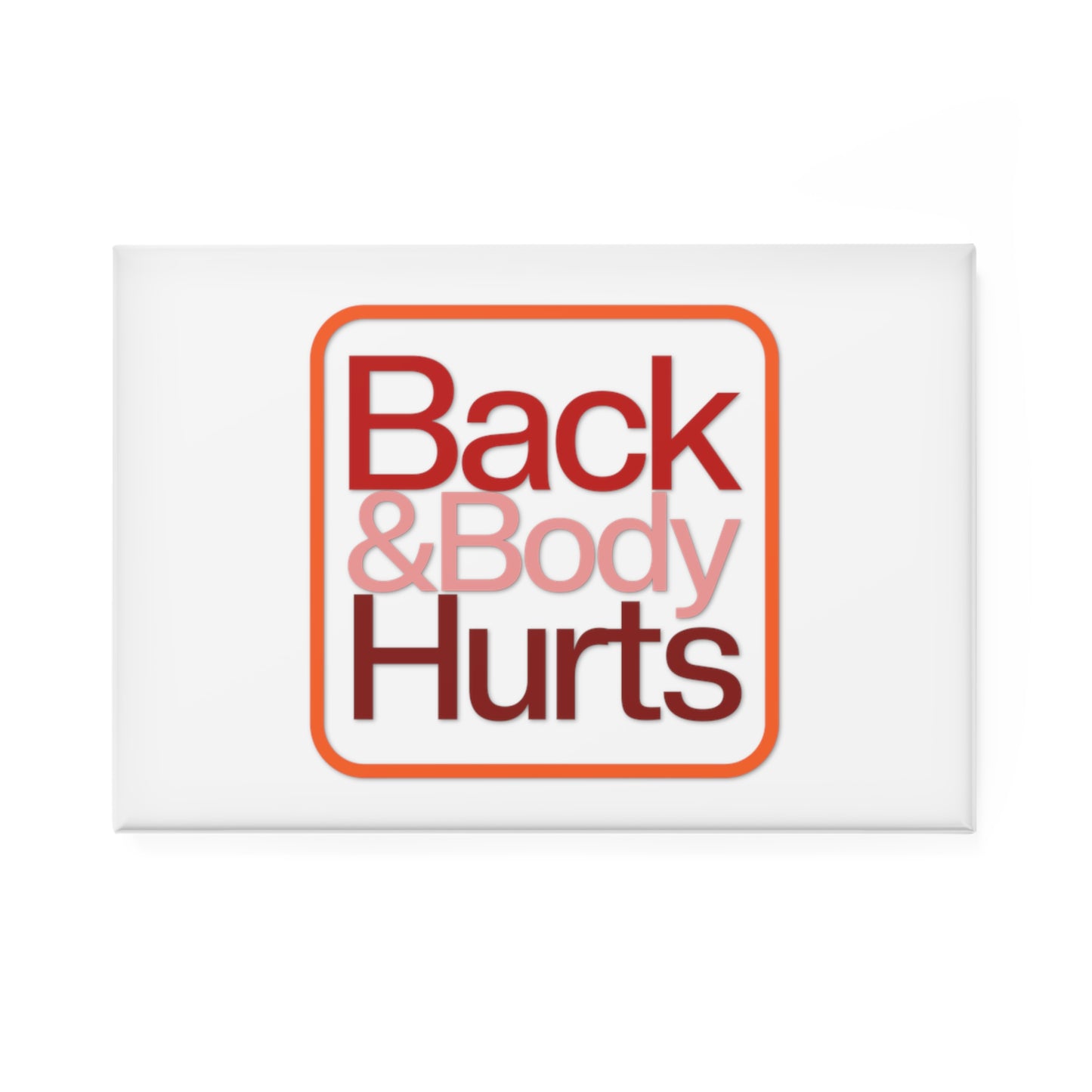 old back body hurts