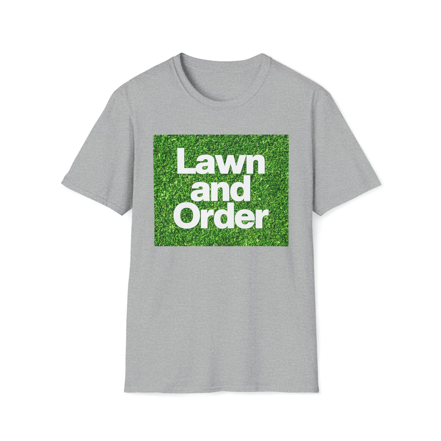 Lawn and Order Shirt, Law and Order Parody Shirt