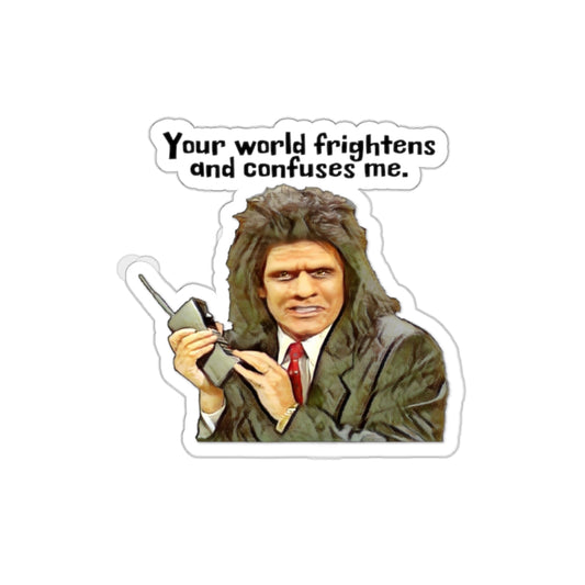 Caveman Lawyer, Phil Hartman, SNL Cosplay, Sticker