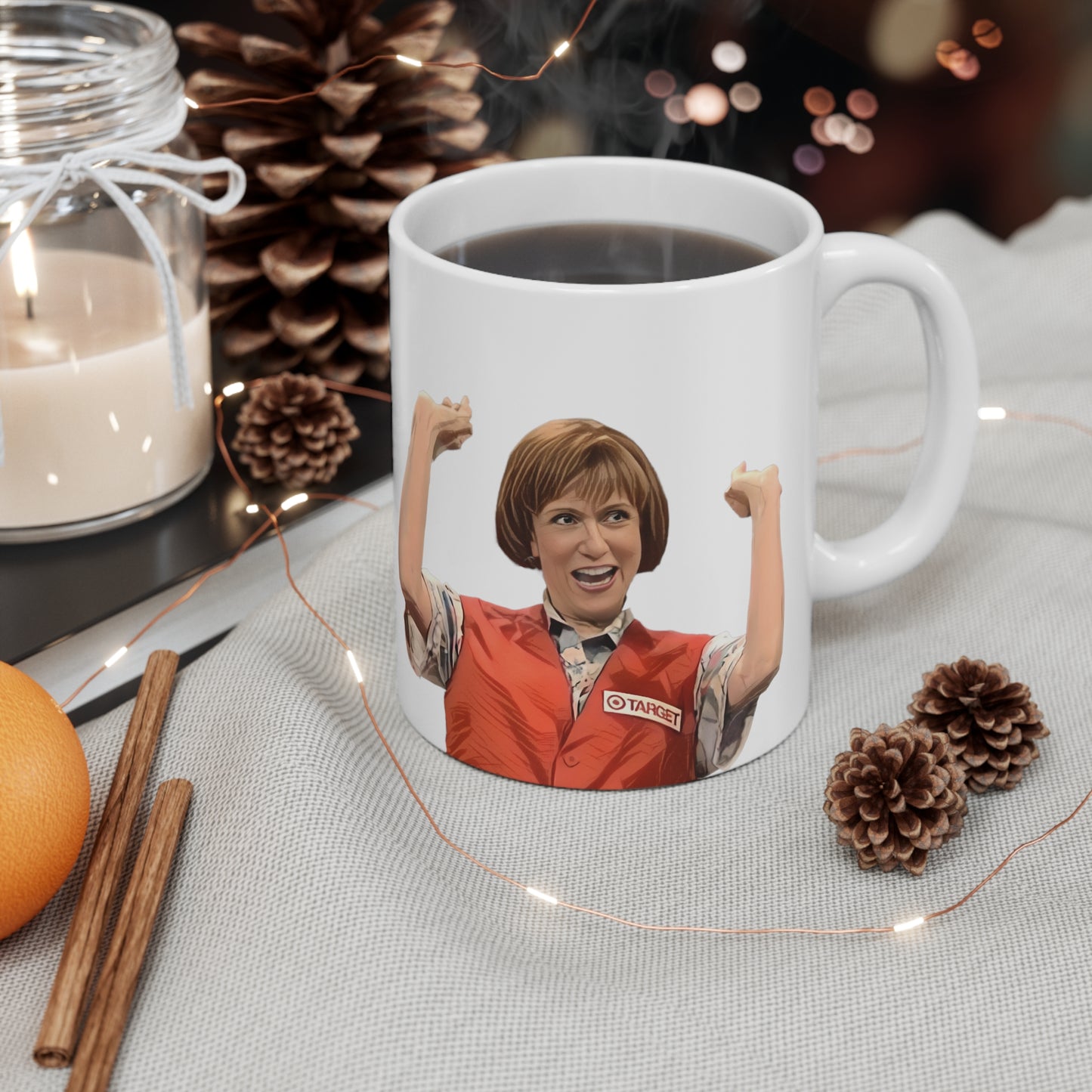 Target Lady Mug, SNL, Kristin Wiig, Cosplay, Approved