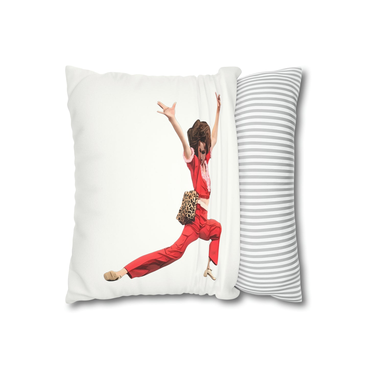 I'm 50, Sally O'Malley Throw Pillow, Molly Shannon, I like to Kick and Stretch