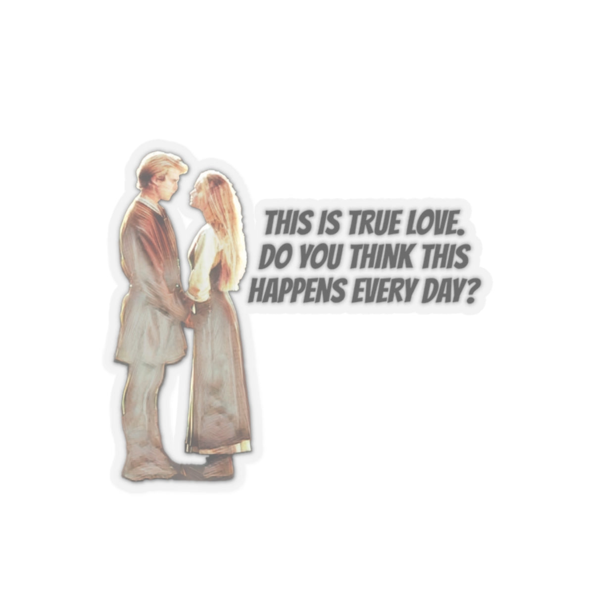 Princess Bride Sticker, Fezzik, Inigo Montoya, Count Rogan, Buttercup, Westley, Vizzini, Humperdinck, Cinephile, Movie Lover Gift, Sticker