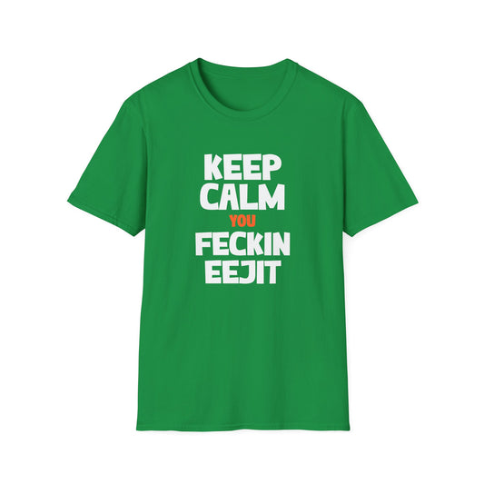 St. Patrick's Day Shirt, Keep Calm Get Even, Unisex Gildan Tee