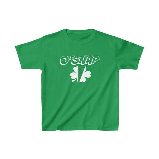 St. Patrick's Day Shirt, O'Snap, Oh Snap, Kids Heavy Cotton™ Tee