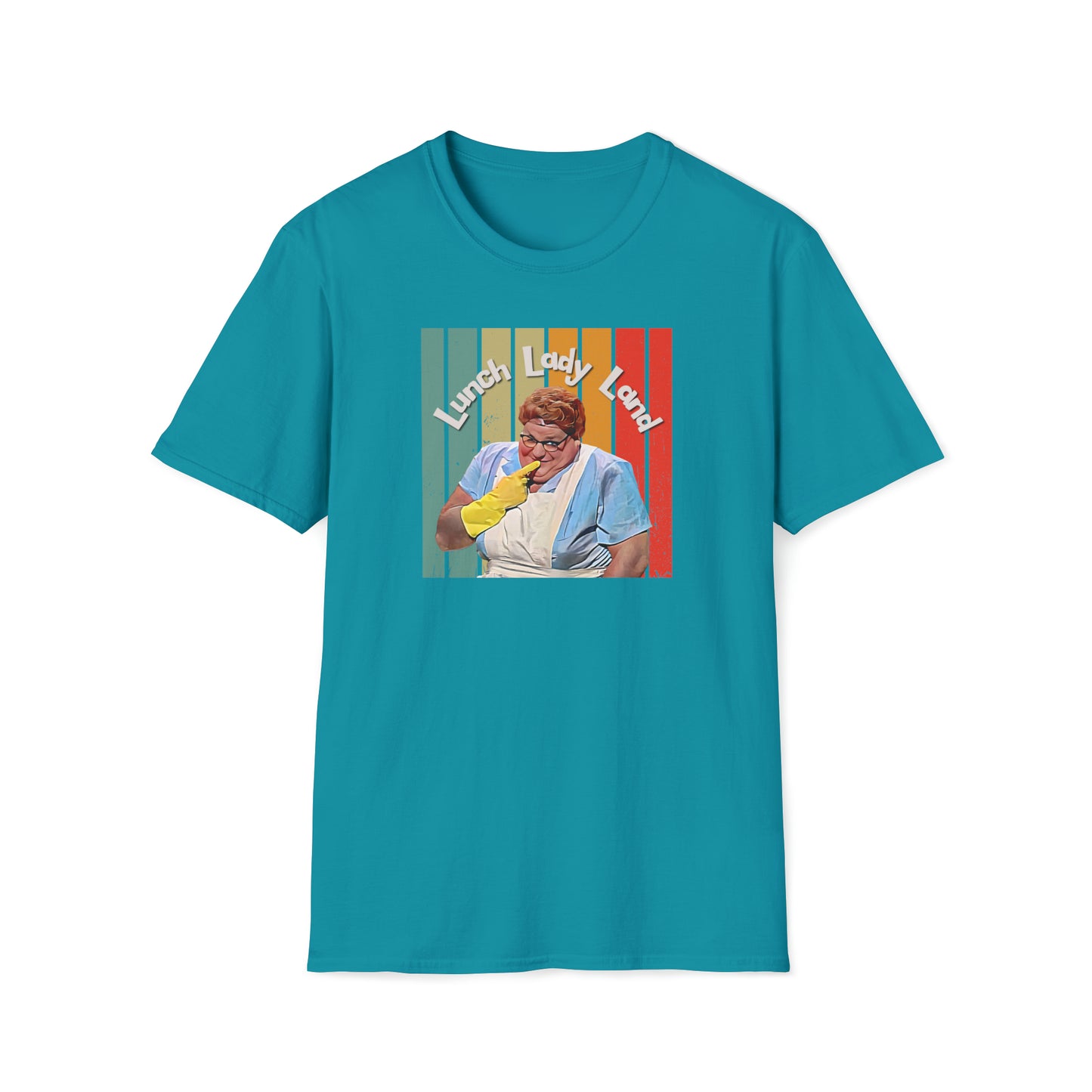 Lunch lady, Chris Farley, Adam Sandler, SNL, Old School Humor, Shirt