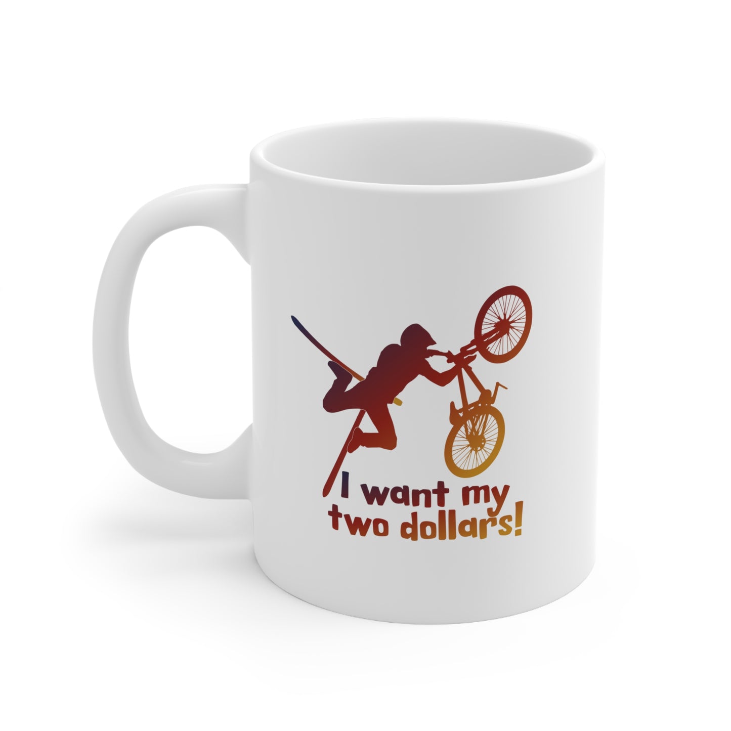 I Want My Two Dollars, Better Off Dead, Lane Meyer, John Cusack, Mug 11 oz.