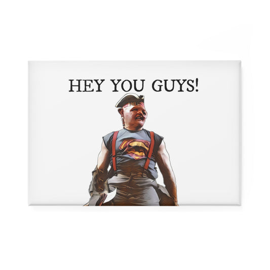 Sloth Magnet, Goonies Magnet, Movie Buff Magnet, Cinephile, Film Buff, Movie Lover, Movie Lover Gift, Goonies Fan, Hey You Guys