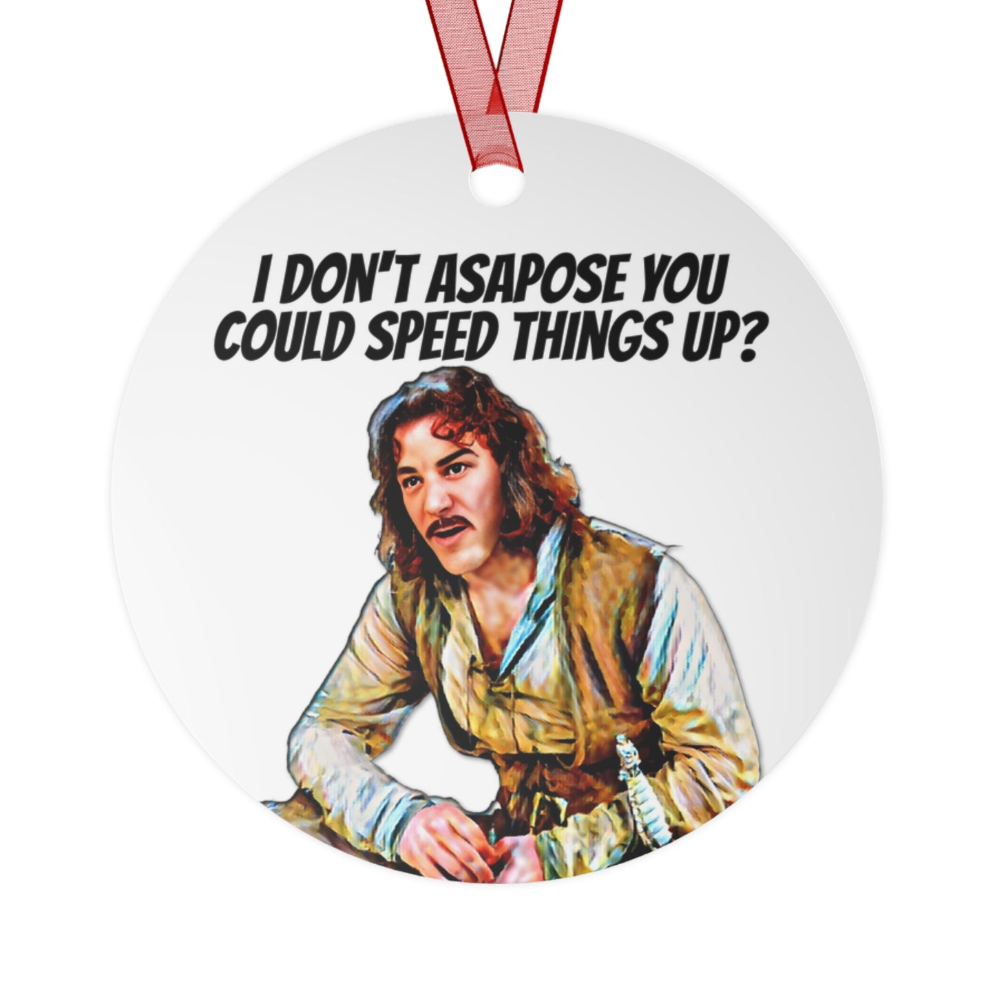 Princess Bride Ornament, Fezzik, Inigo Montoya, Count Rogan, Buttercup, Westley, Vizzini, Humperdinck, Cinephil, Movie Lover Gift