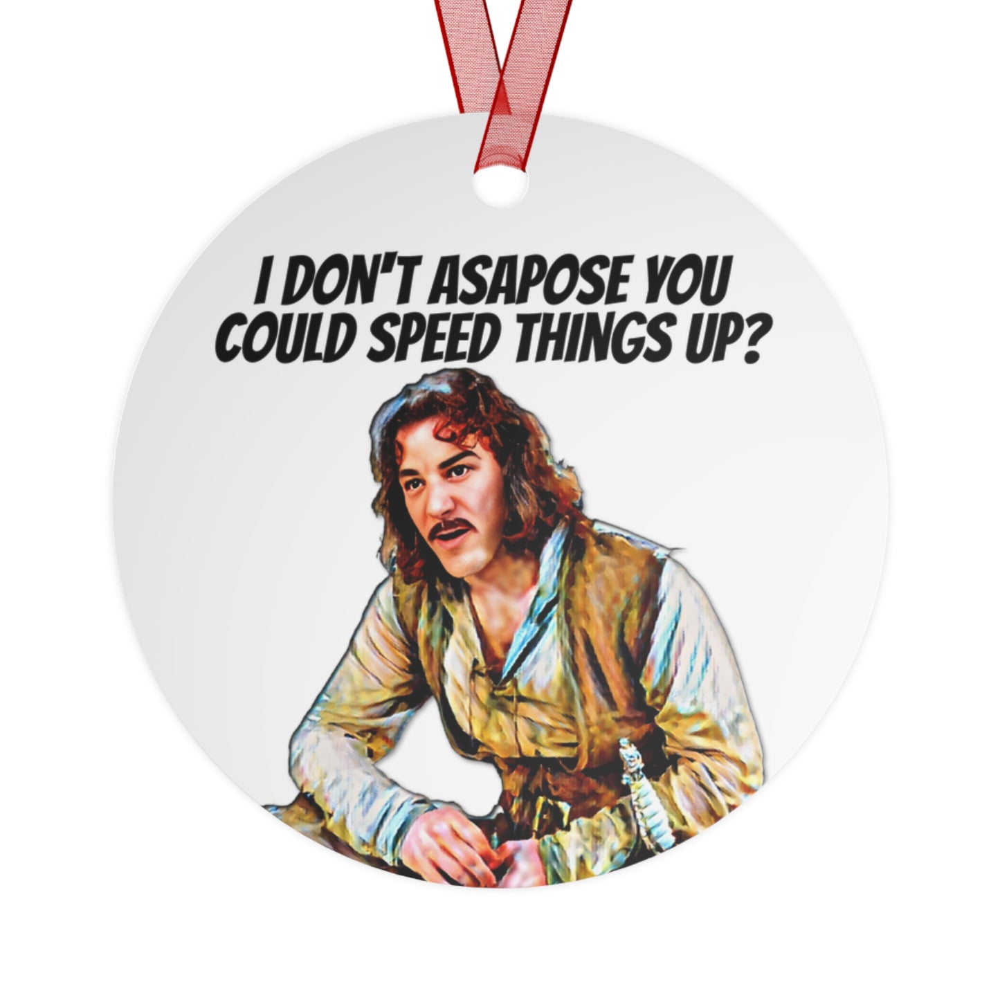 Princess Bride Ornament, Fezzik, Inigo Montoya, Count Rogan, Buttercup, Westley, Vizzini, Humperdinck, Cinephil, Movie Lover Gift