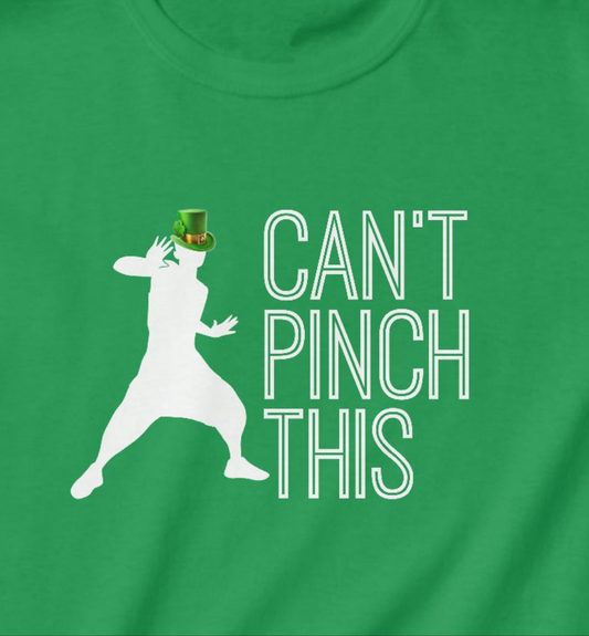 St. Patrick's Day Shirt, Can't Pinch This, MC Hammer Parody, Kids Heavy Cotton™ Tee