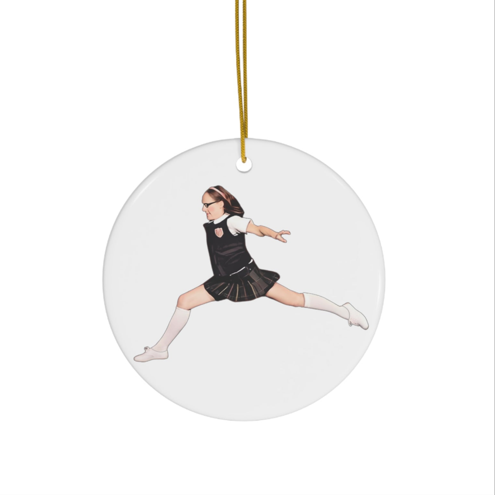 Mary Gallagher, Superstar, Ceramic, Double-sided Ornament, Molly Shannon