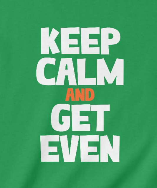 St. Patrick's Day Shirt, Keep Calm Get Even, Kids Heavy Cotton™ Tee