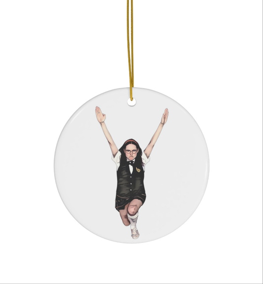 Mary Gallagher, Superstar, Ceramic, Double-sided Ornament, Molly Shannon